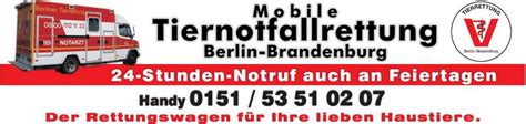Mobiler Tiernotdienst 24 Berlin
